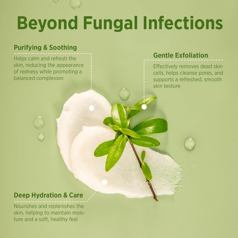 Revitalize Your Skin with Roycederm Tea Tree Body Scrub - 12 oz Exfoliating Treatment for Athlete's Foot, Jock Itch, and Ringworm