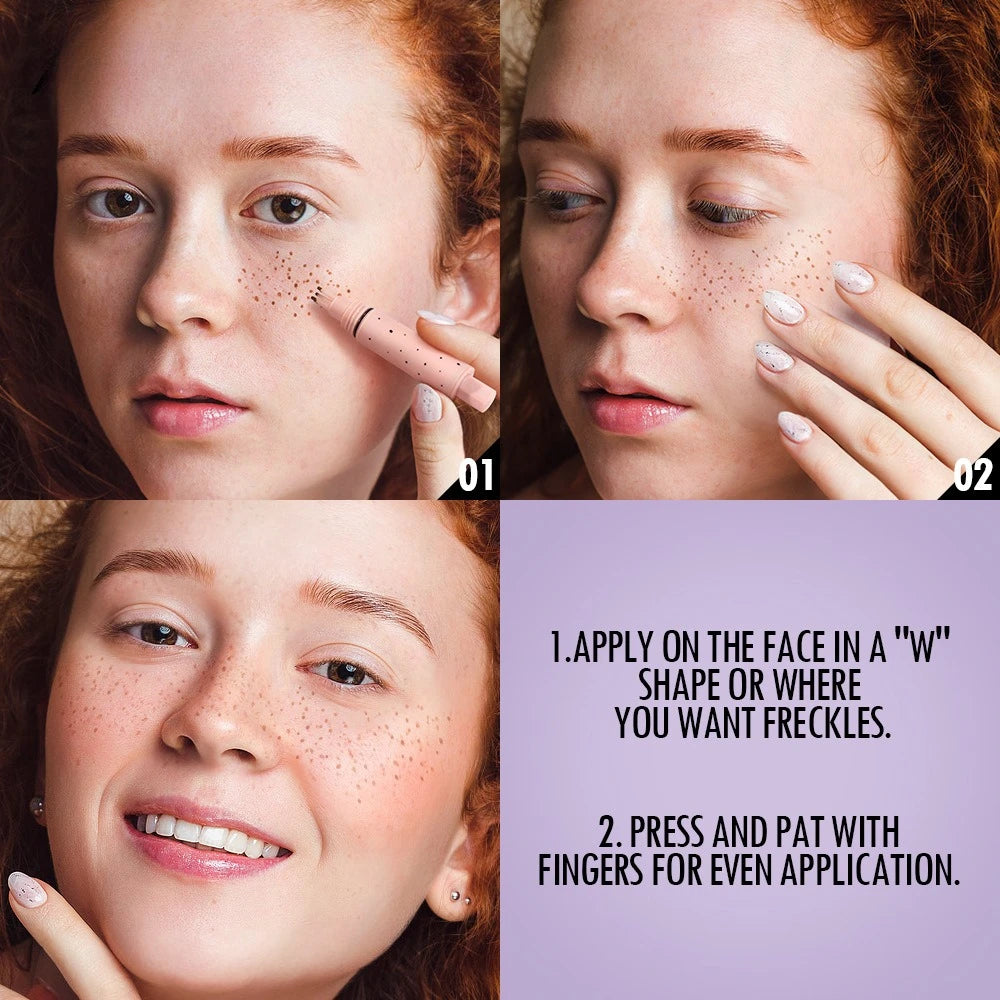 Achieve Stunning Freckles with Our Natural Simulation Freckle Pen - Waterproof Concealer for Effortless Makeup Looks