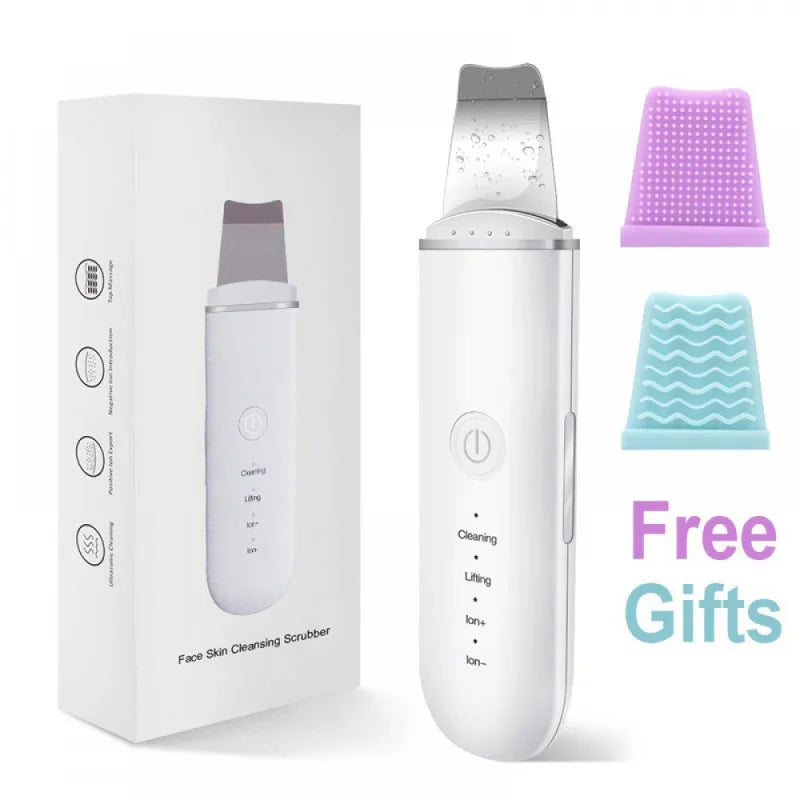 Revitalize Your Skin with the Ultrasonic Skin Care Spatula - Blackhead Remover & Facial Exfoliation Tool